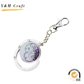 High Quality Heart Shape Folding Purse Hook with Key Ring